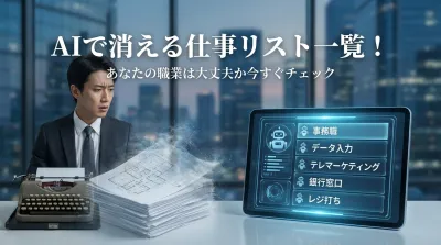 AIで消える仕事リスト一覧！あなたの職業は大丈夫か今すぐチェック
