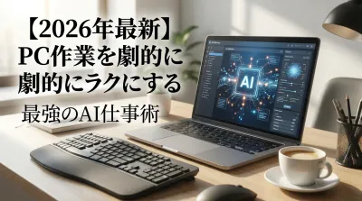 【2026年最新】PC作業を劇的にラクにする最強のAI仕事術