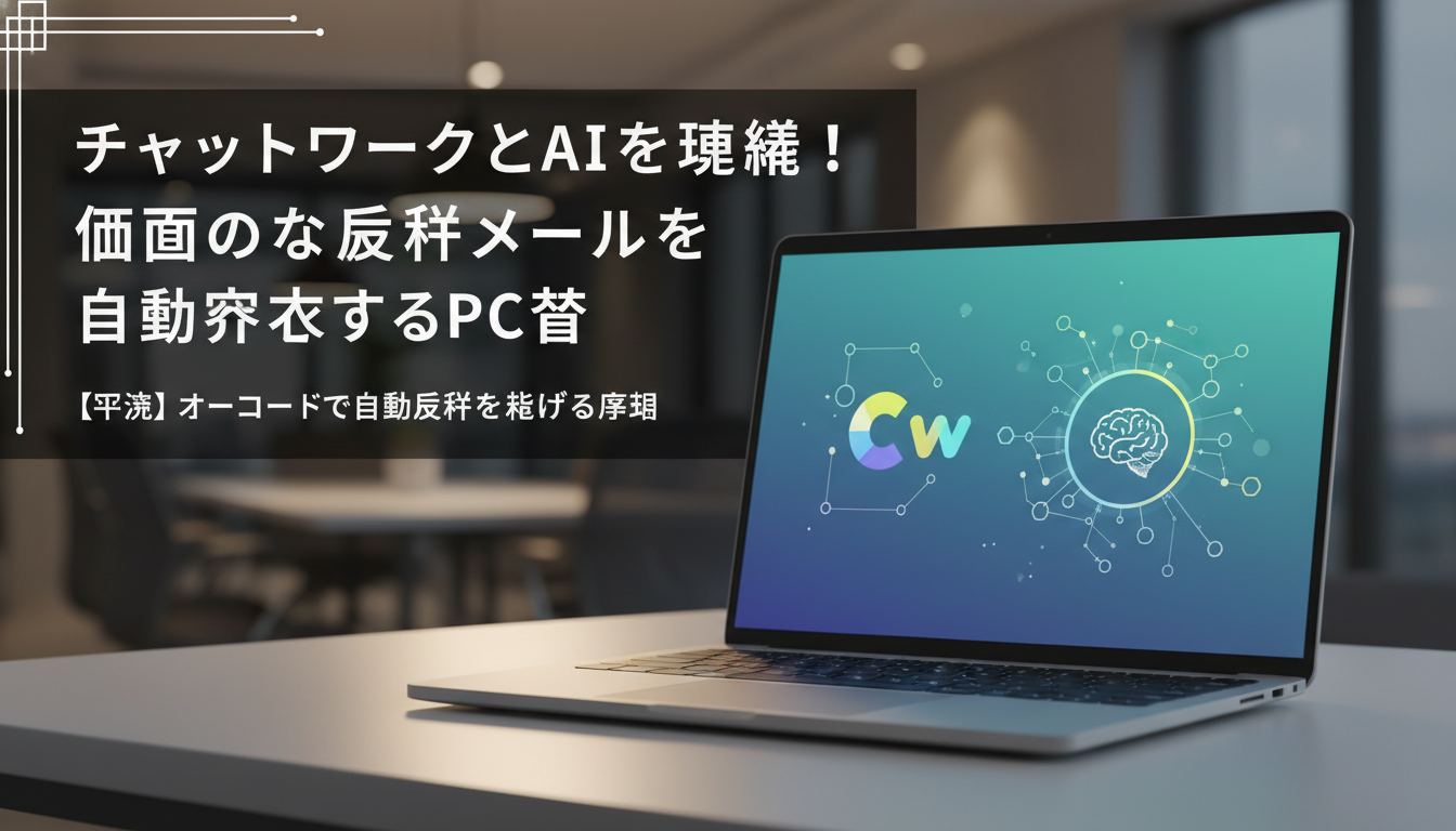 【実践】ノーコードで自動返信を設定する手順