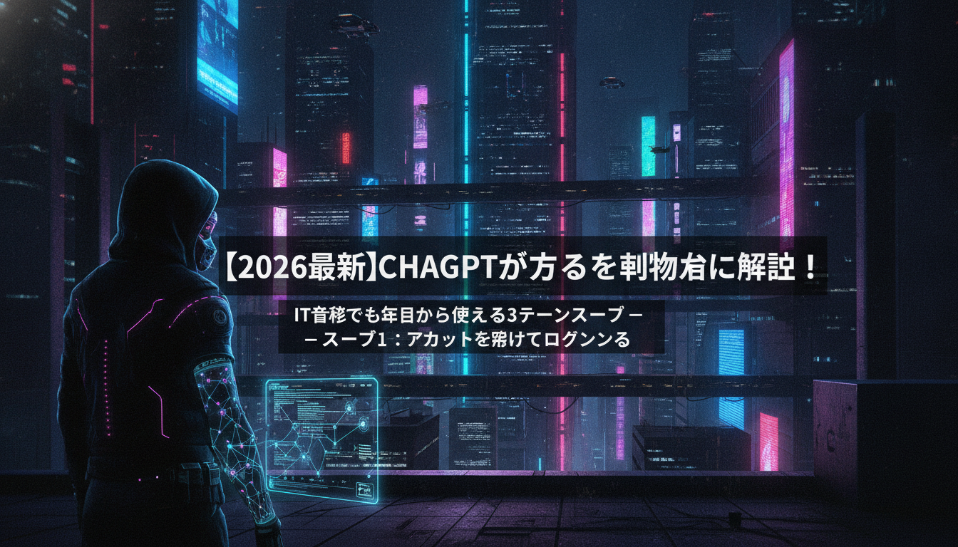 ステップ1：アカウントを作成してログインする