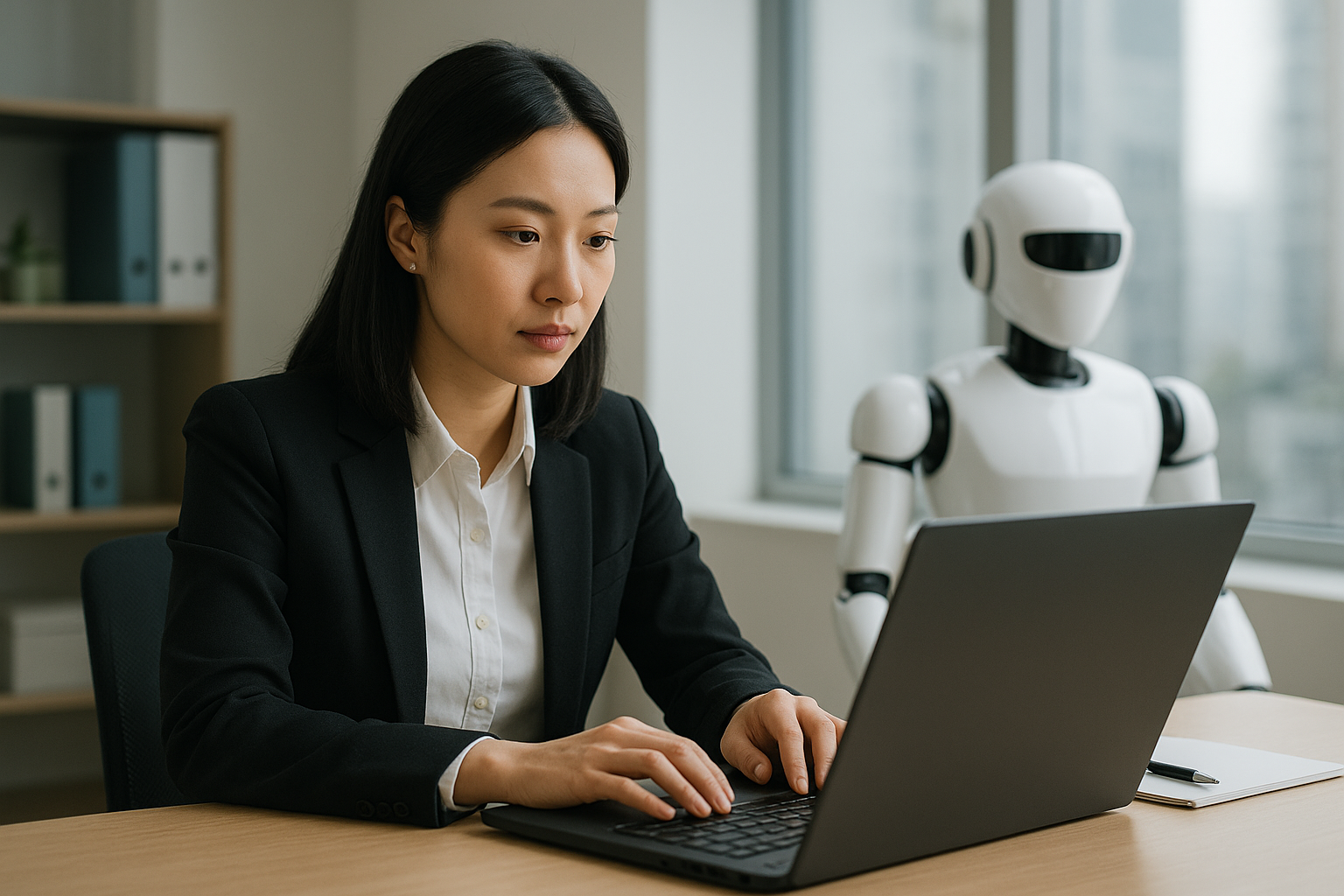 事務の仕事はAIに「奪われる」のではなく「変わる」