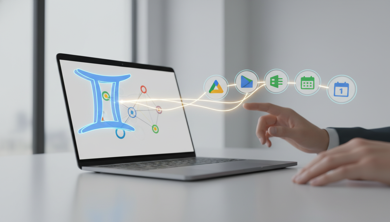 GeminiとGoogleツールの連携で仕事は劇的に効率化できます